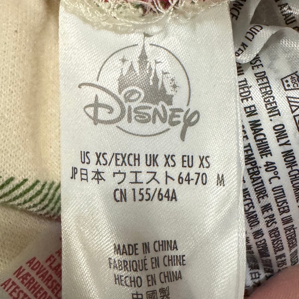 NEW Disney Lounge Pants for Women - Walt's Holiday Lodge - Minnie Mouse size XS - Picture 5 of 6
